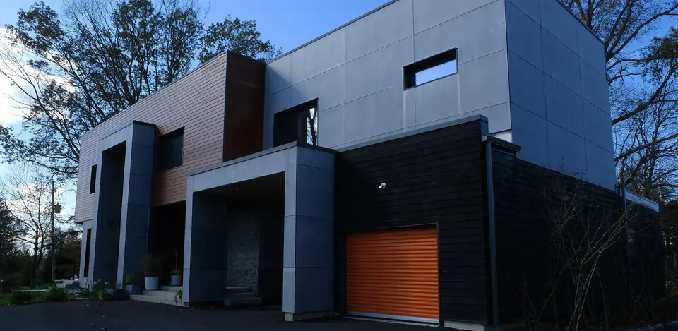 The NOK Passive House under construction
